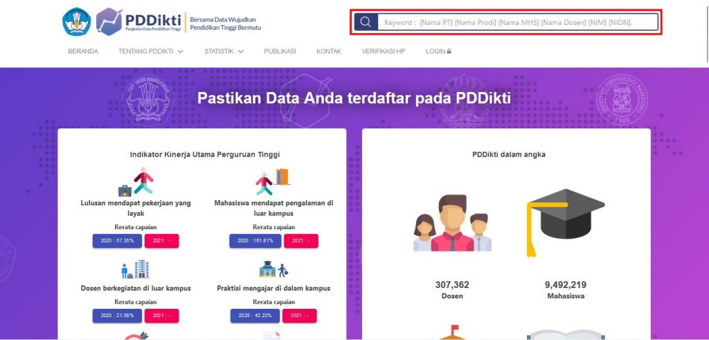 Pencarian Background Pendidikan atas nama Teguh Purnama